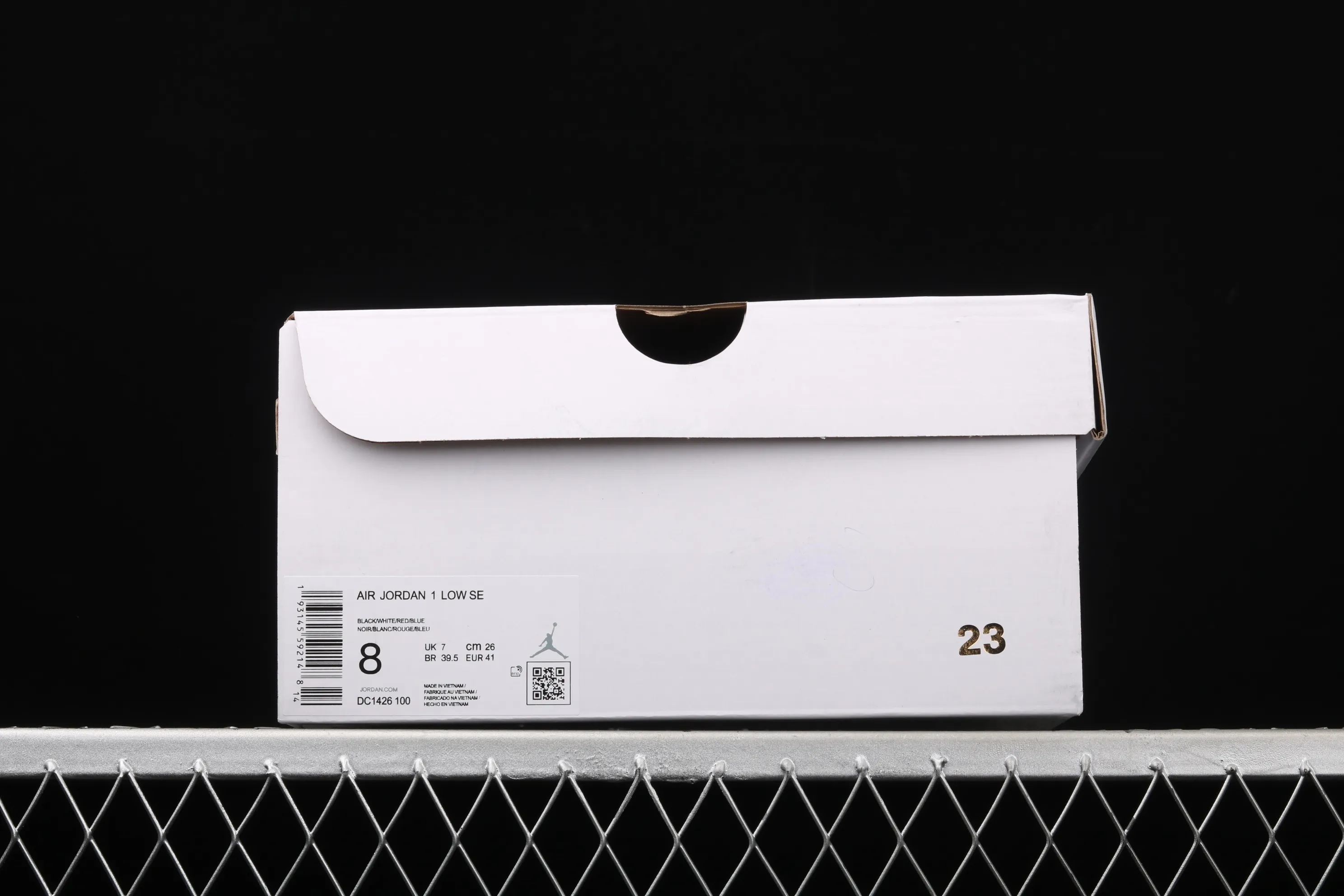 All categories Air Jordan Jordan series basketball shoes Air Jordan 1 Mid Air Jordan 1 Mid AJ1 Joe 1 colorful stitching metal flying wings DC1426-100